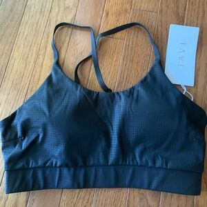 Tavi Black Sports Bra